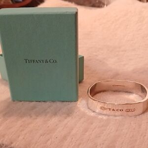 Tiffany & Co. Silver Square Bangle